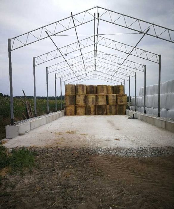 Konstrukcja stalowa 8x13 ocynkowana magazyn hala wiata garaż warsztat