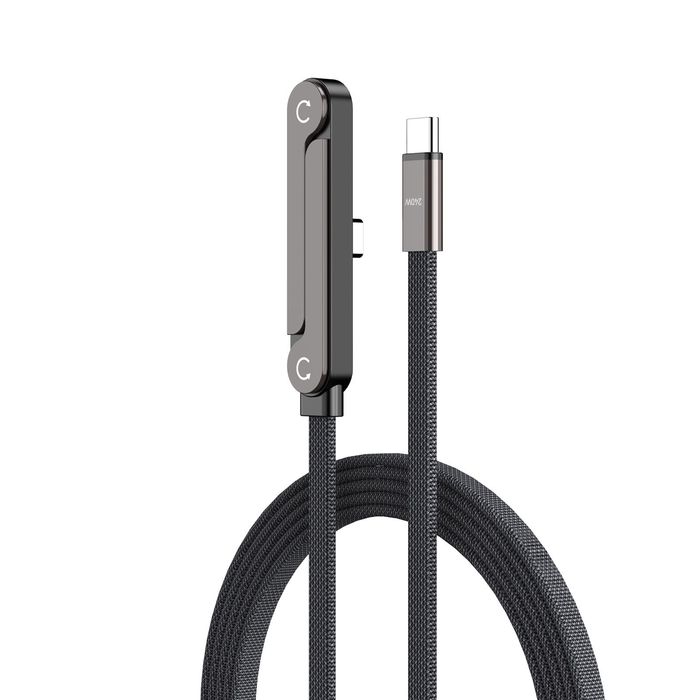 Cabo USB-C novo, de alta transferência, 240w, com suporte