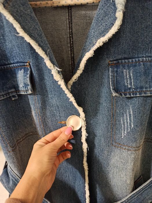 Пальто джинсове,MaxMara,размір м