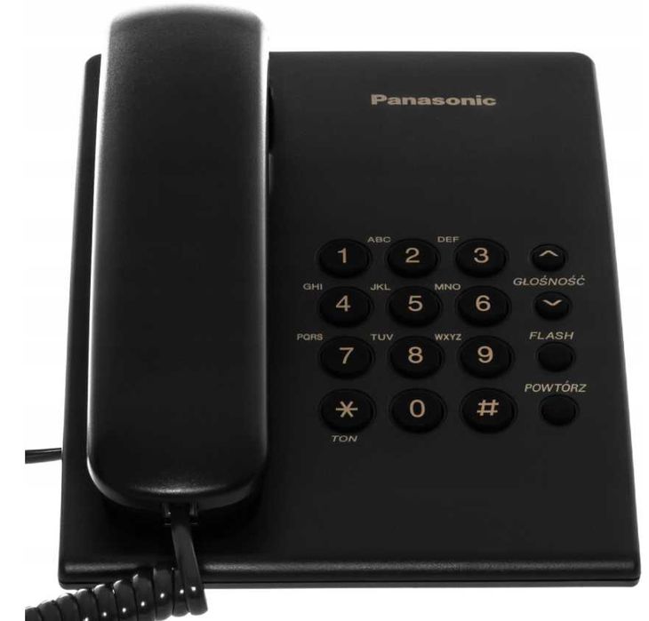 Telefon Stacjonarny Panasonic Przewodowy Do Domu Biura