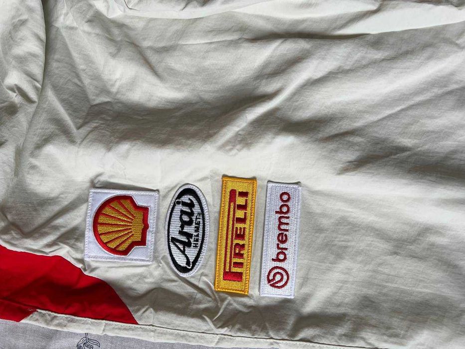 Supreme spodnie Ducati cream white track pants xl nowe