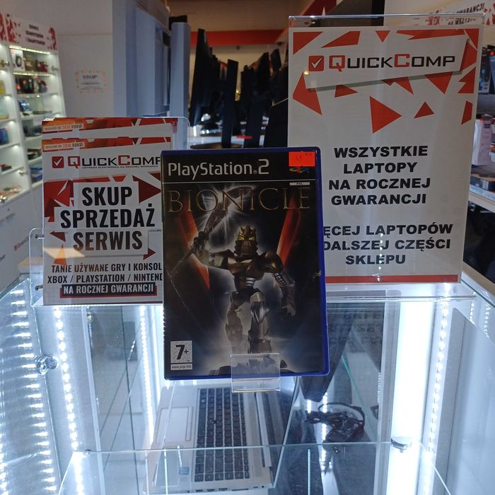 Gra PlayStation 2 PS2 Bionicle 6/10 Gwarancja 1 Rok QUICK-COMP Przemyśl