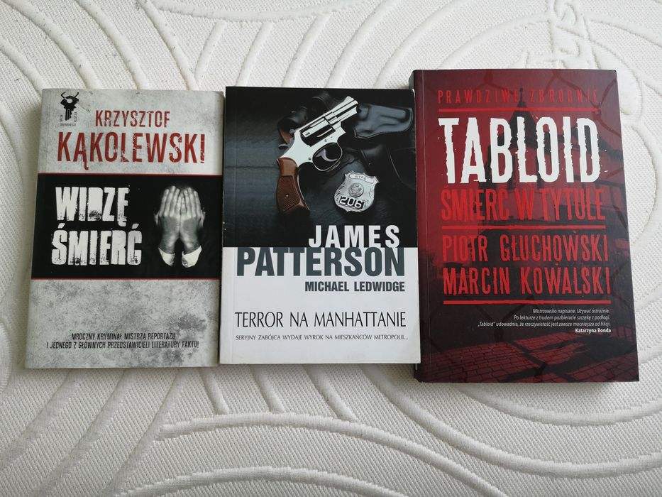 Zestaw trzech mocnych kryminałów