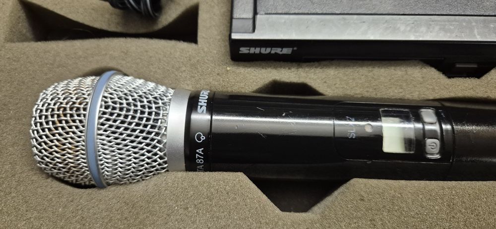 Oryginalny zestaw bezprzewodowy Shure SLX24/Beta87a