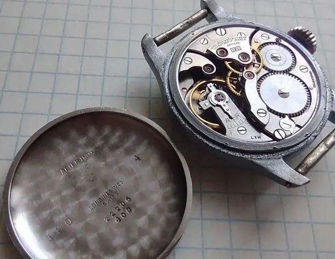 Longines cal. 12L swiss Zegarek Wojskowy