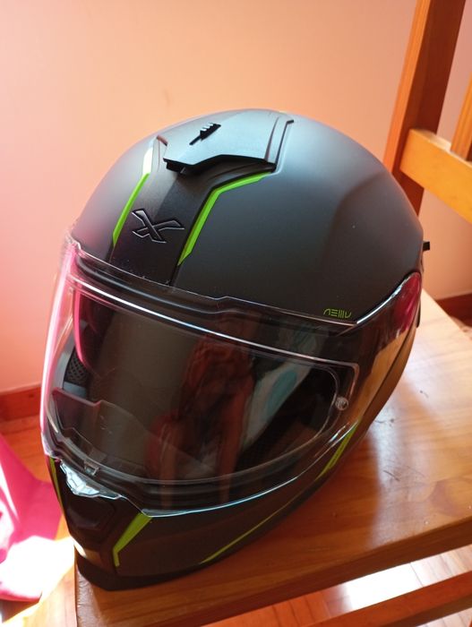 Capacete NEXX impecável S.