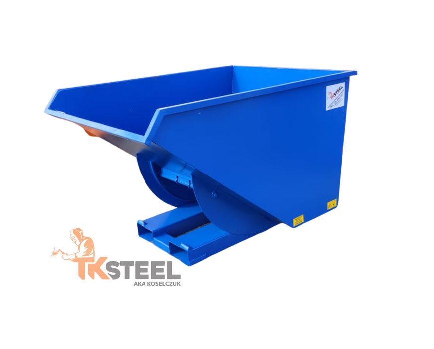 Kontener 1m3 #3 koleba koliba pojemnik samowyładowczy KP, MULDA