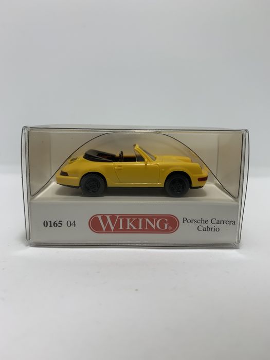 Porsche Carrera Cabrio da Wiking escala H0 1/87