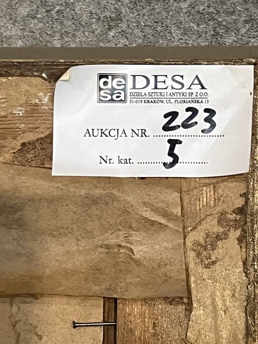 Przepiekny obraz aukcyjny Mariana Nowickigo polskie malarstwo