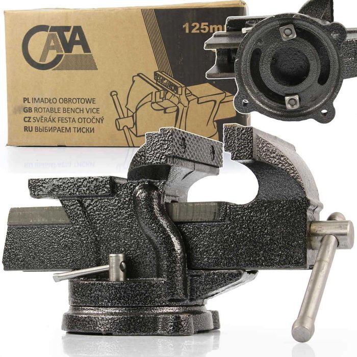 Imadło Ślusarskie 125mm OBROTOWE