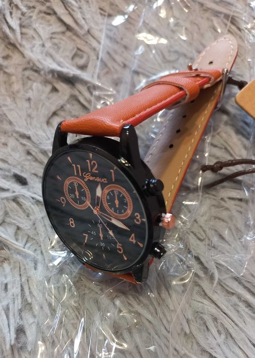 деловые мужские наручные часы + браслет