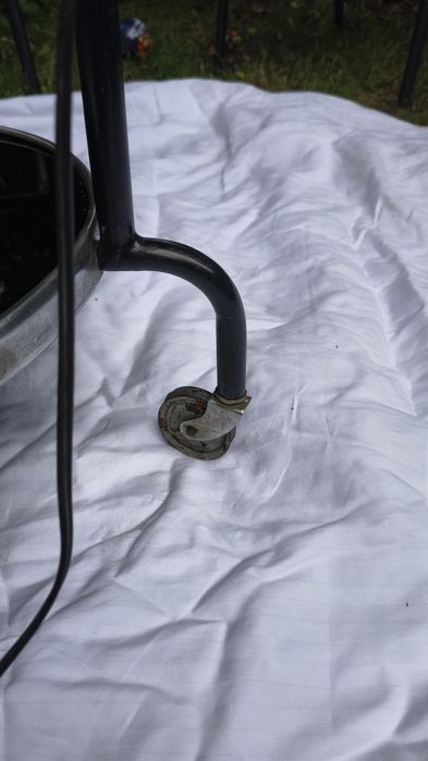 Lampa ze stolikiem PRL