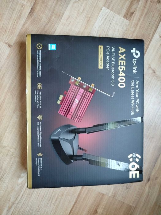 Karta sieciowa TP-LINK Wi-Fi 6E + Bluetooth 5.3 PCIe