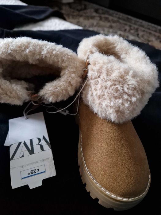 Дитячі зимові чобітки ZARA