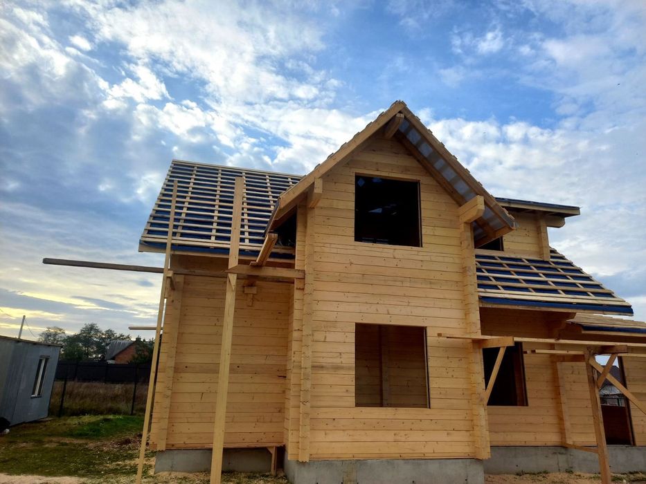 Будуємо будинки з оциліндрованого, профільованого, калібрований брус