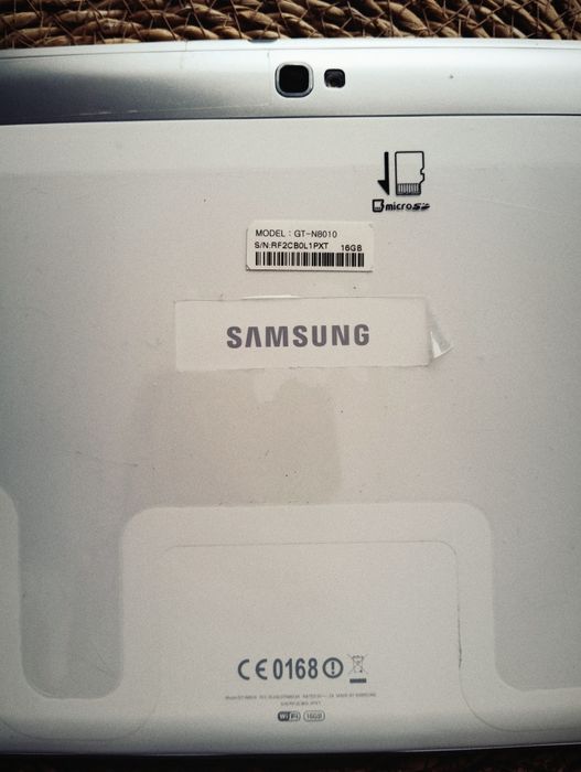 Samsung galaxy pad note 10 GT-N8010