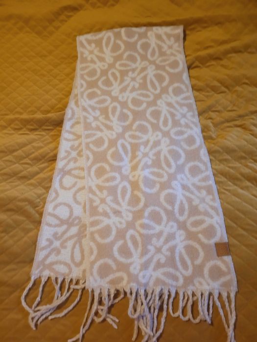 Szalik zimowy wełna alpaki Loewe