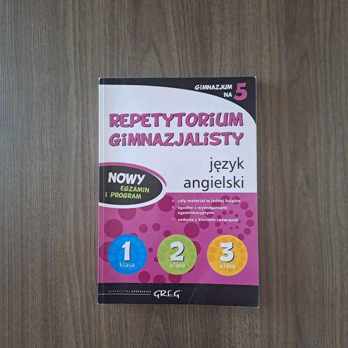 Repetytorium gimnazjalisty. Język angielski