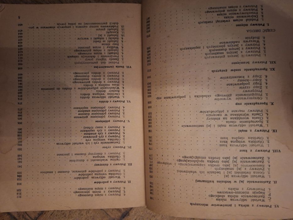 Hebda/Głowacka – Technologia gastronomiczna cz.1 i 2 WSiP 1979/1982
