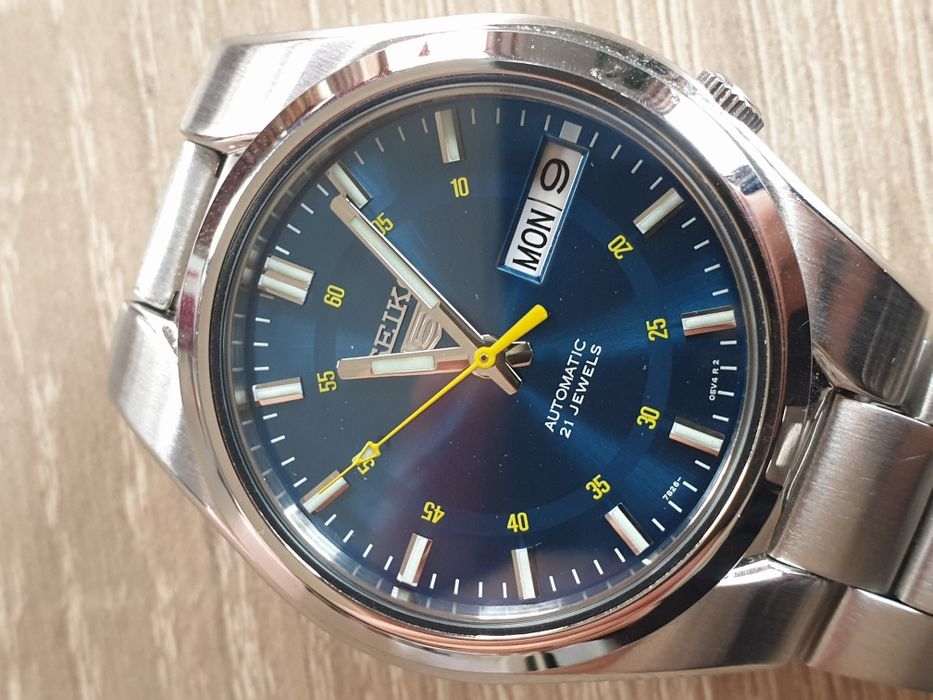 Piękny  Seiko 5 automatic 7S26_02F0