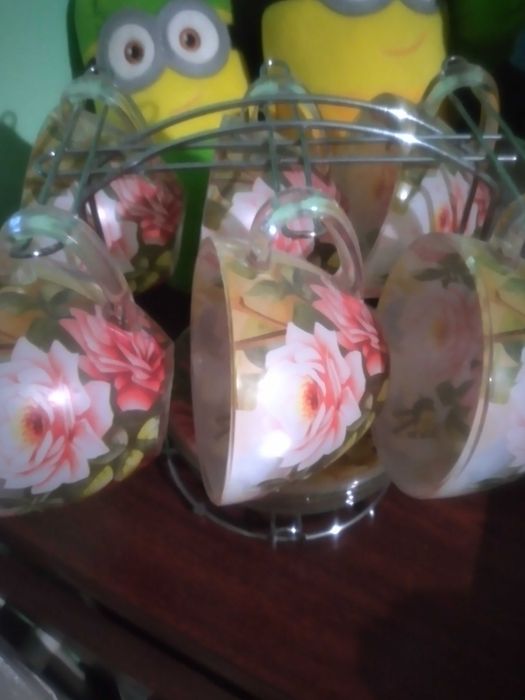 Набір чайний на підставці.