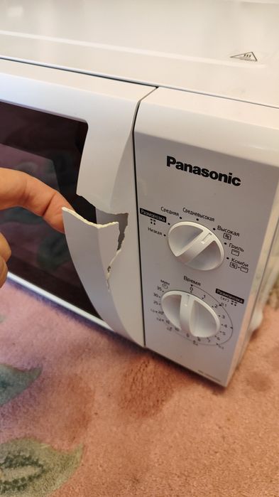 Микроволновая печь Panasonic (дефект ручки)