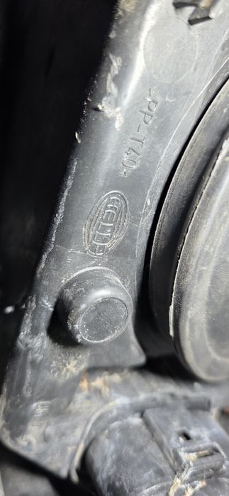 Передня права фара лінзована Skoda Fabia New 2007-2009 р.в