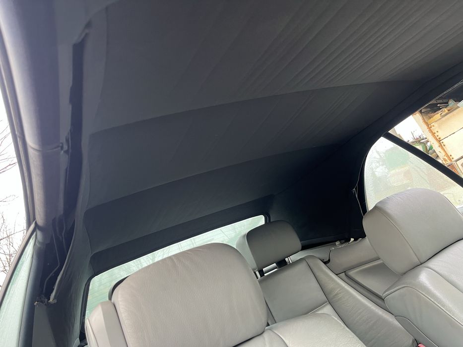 Dach miekki elektryczny bmw e46 cabrio niebieski