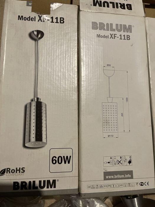 Lampa wisząca Model XF-11B