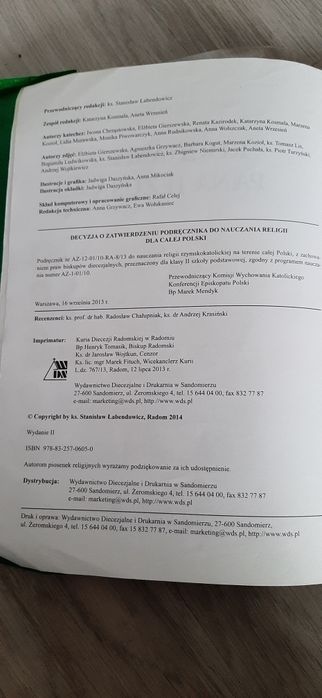 Książka do religii klasa 2