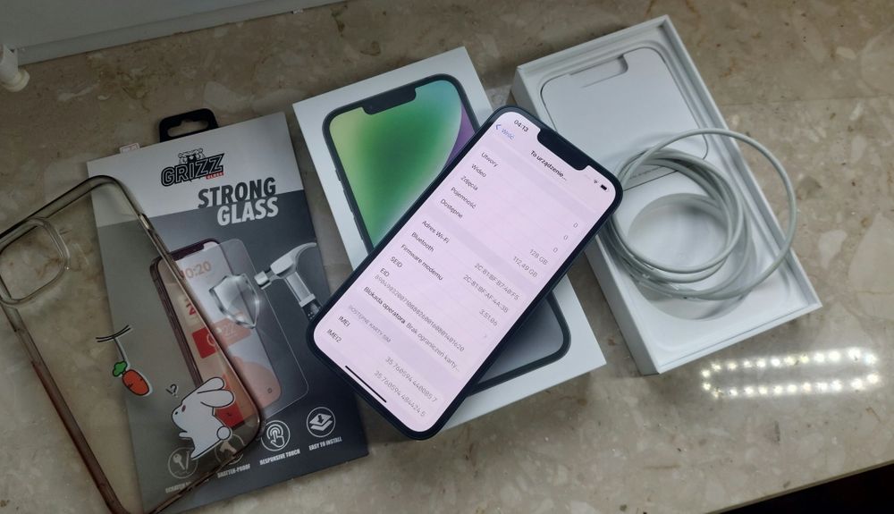 IPhone 14 128GB bateria 98% Czyżew • OLX.pl