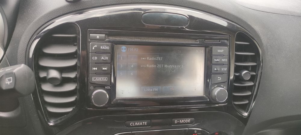 Radio nissan juke