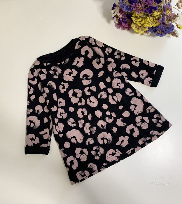 Сукня леопардова mothercare на 1-1,5 роки