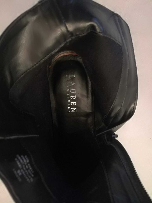 Botki skóra Ralph Lauren 38 idealny stan