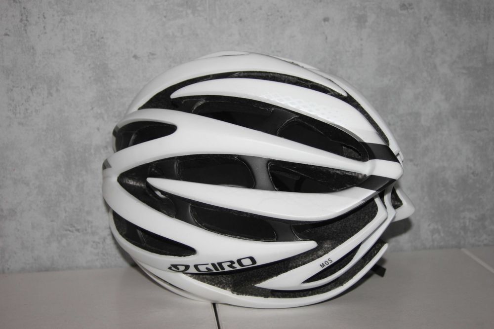 GIRO ATMOS II biały kask rowerowy 59-63cm 270g