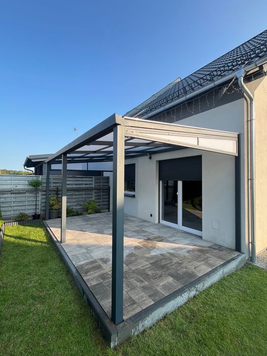 Zadaszenie taras altana wiata metalowa