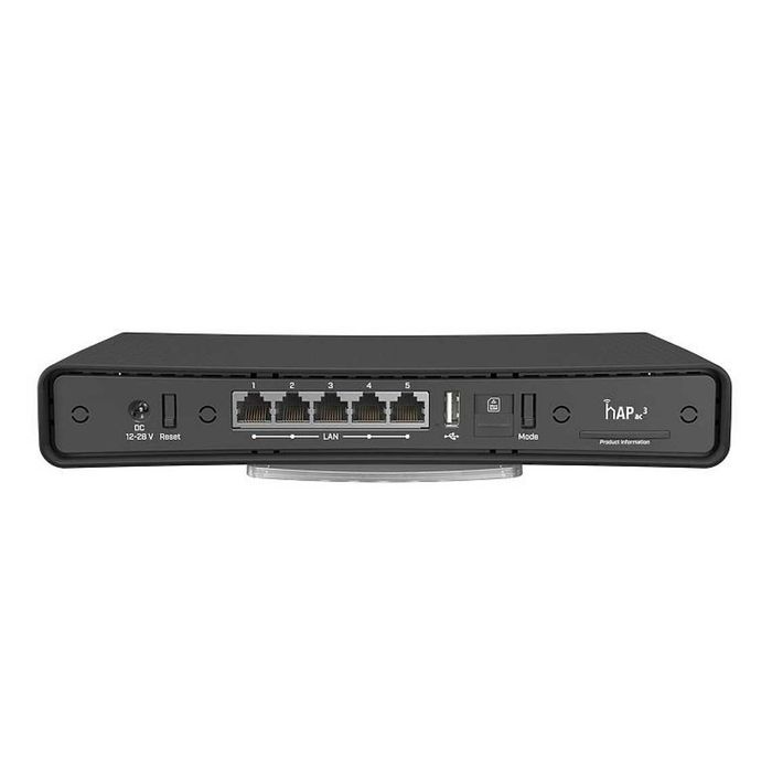 Бездротовий маршрутизатор (роутер) Mikrotik hAP ac3 LTE6 kit