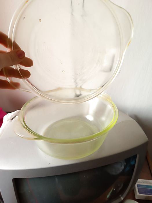 Кастрюля стеклянная СССР