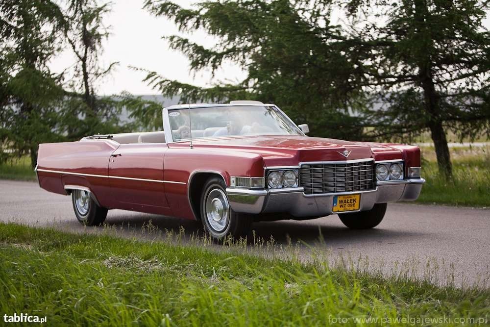 Cadillac kadilak auto do ślubu