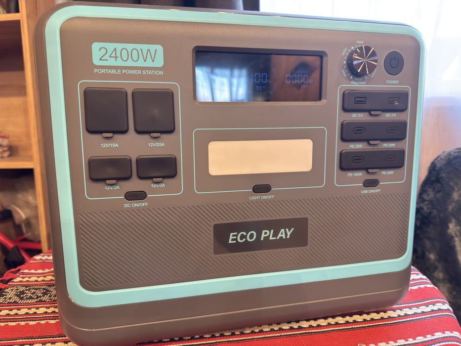 Зарядна станція EcoPlay P2400 (SYD2400) 2400W 2048Wh