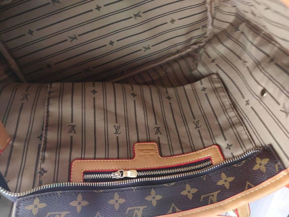 Жіноча сумка Louis Vuitton Neverfull женская сумка шопер Луи Витон