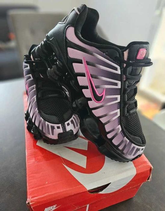 Nike Shox TL, Czarny i różow / rozmiar 37.5