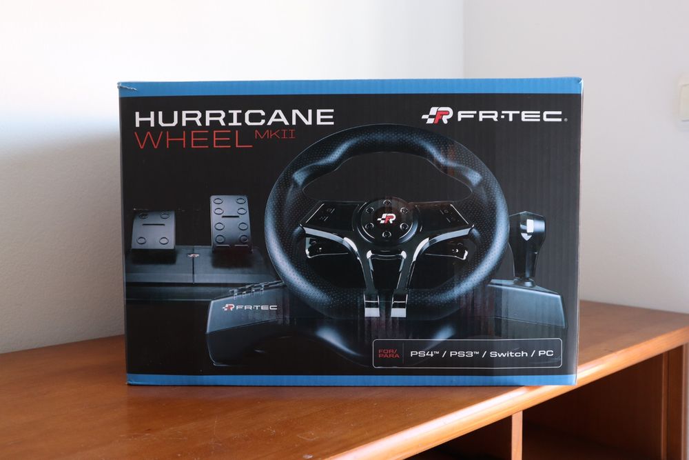 Volante FR-Tec Hurricane Wheel MKII (Como Novo!)