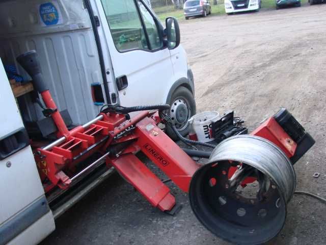 Serwis opon-Tir,Wulkanizacja ciężarowe,Mobilny,Niemcy,Francja 24/24 H