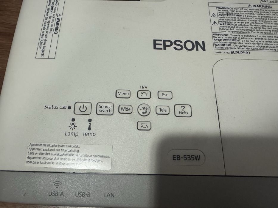 projetor EPSON EB-535W