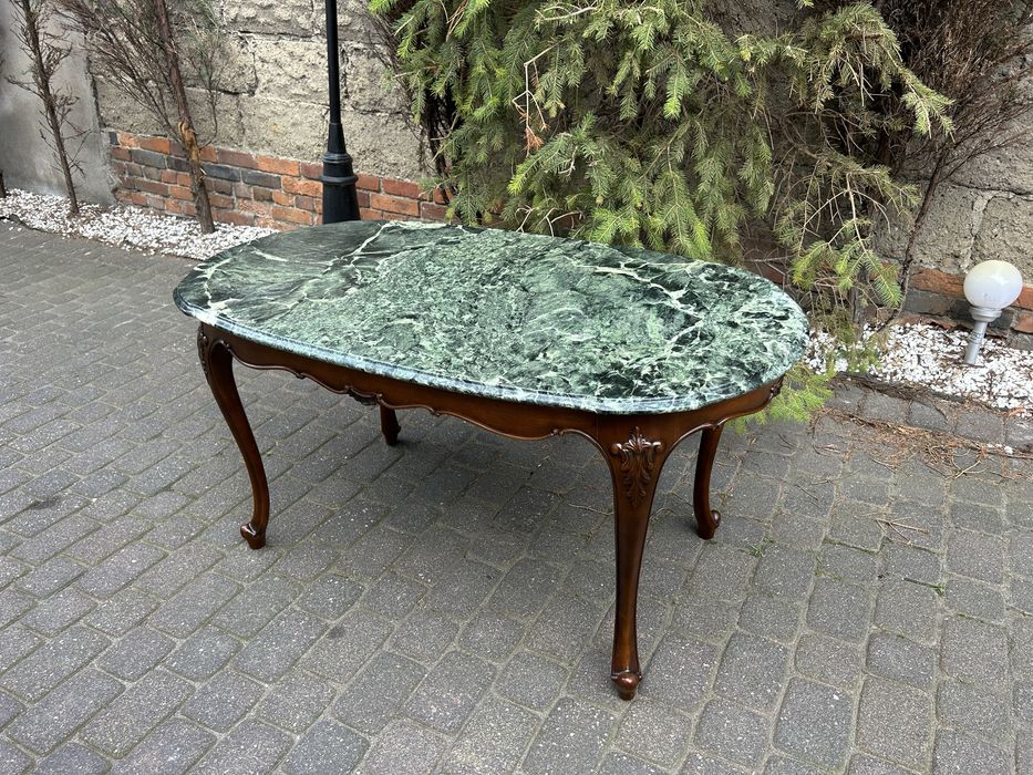 Stylowa Ława Ludwikowska Ludwik Stolik Kawowy Warrings Po Renowacji