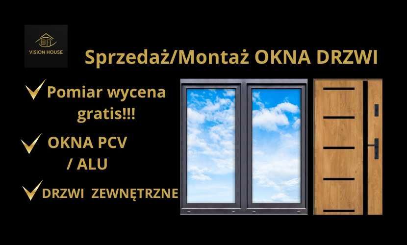 Okna Drzwi Bramy Rolety Firma 15 lat na rynku! Pomiar wycena GRATIS!!!
