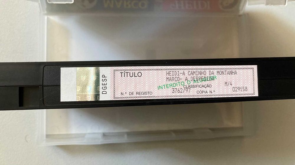 [VHS] Heidi e Marco (números e títulos na descrição)
