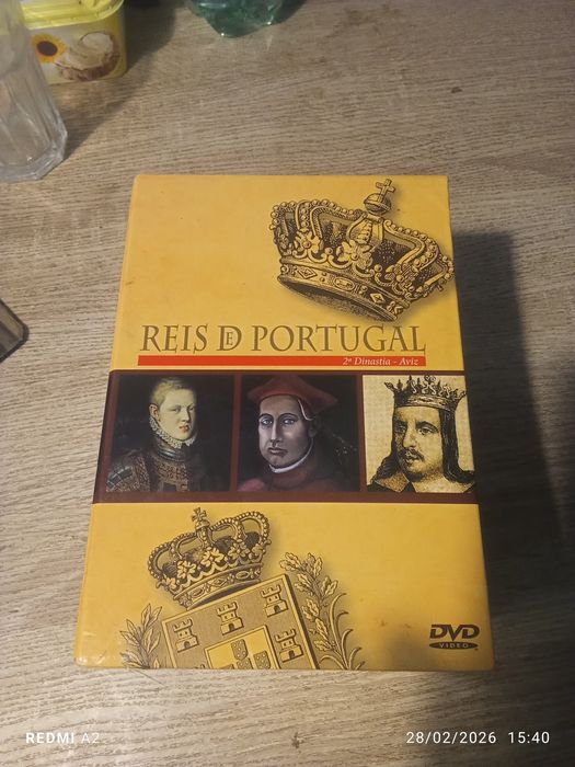 DVD série de Reis de Portugal