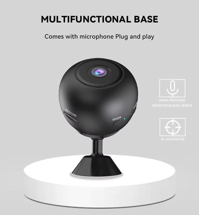 Mini Câmera Wifi IP 1080P A9 para vigilância sem fio e segurança